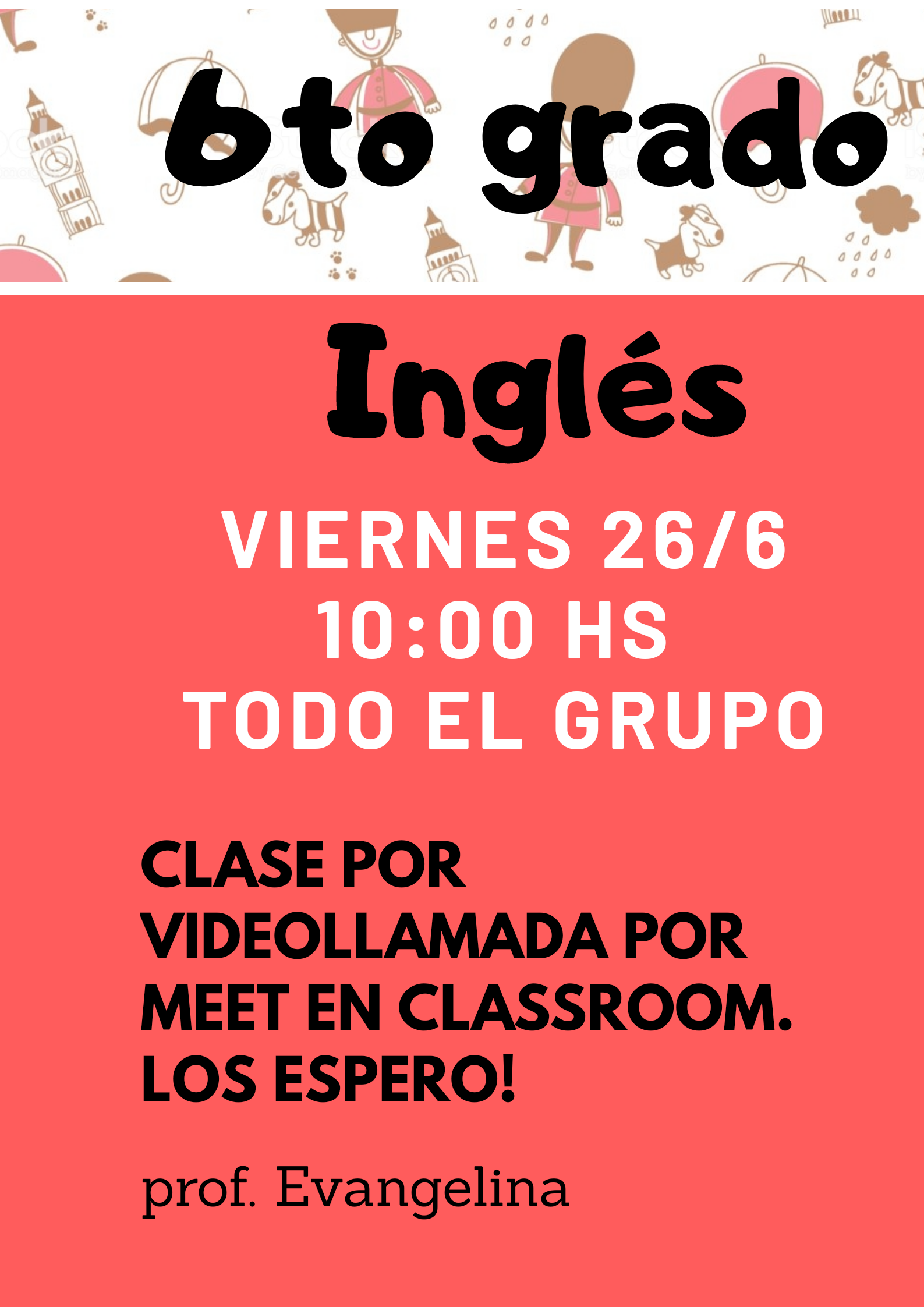 6to Inglés